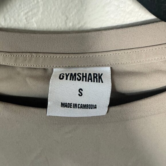 Gymshark Whitney Simmons Crop Tee Cement Brown - Picture 5 of 5